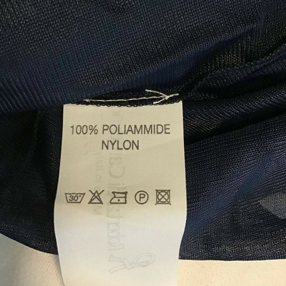 ROBERTA di CAMERINO Women's Blue Spaghetti Strap Sleeveless Tank Top Size 46 XL - Picture 7 of 14